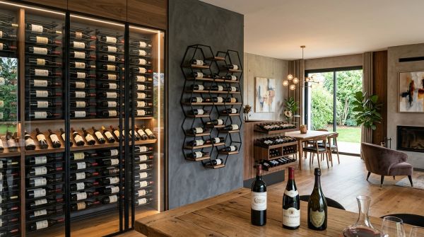 Un choix varié d'étagères à vin pour tous vos besoins